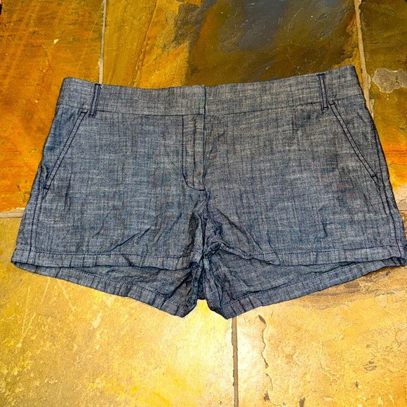 J. Crew Pants - J. Crew Chambray Shorts Size 12